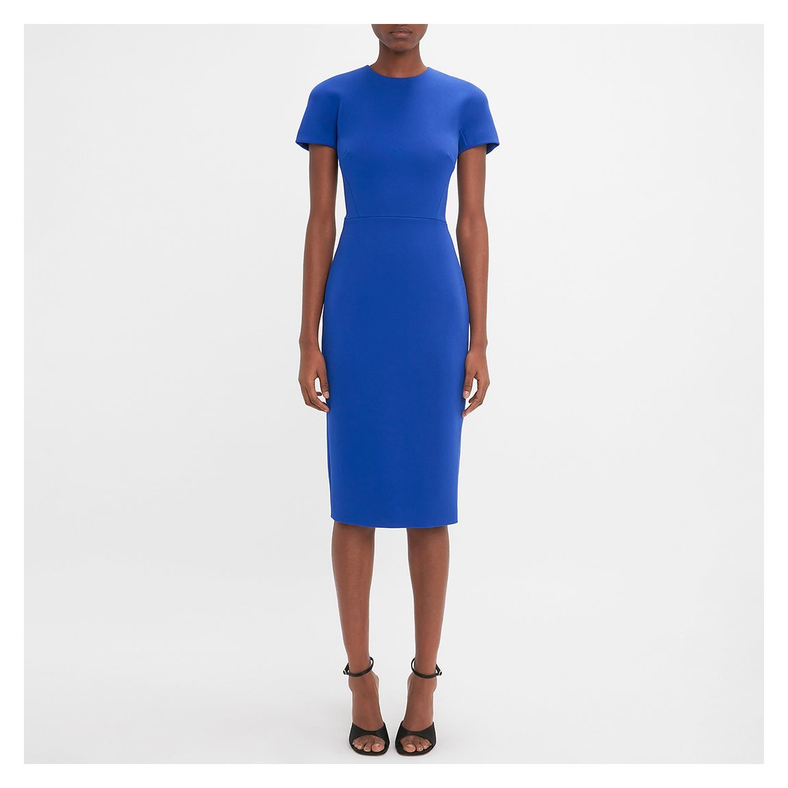 Royal Blue T-Shirt Wool Blend Dress main product photo