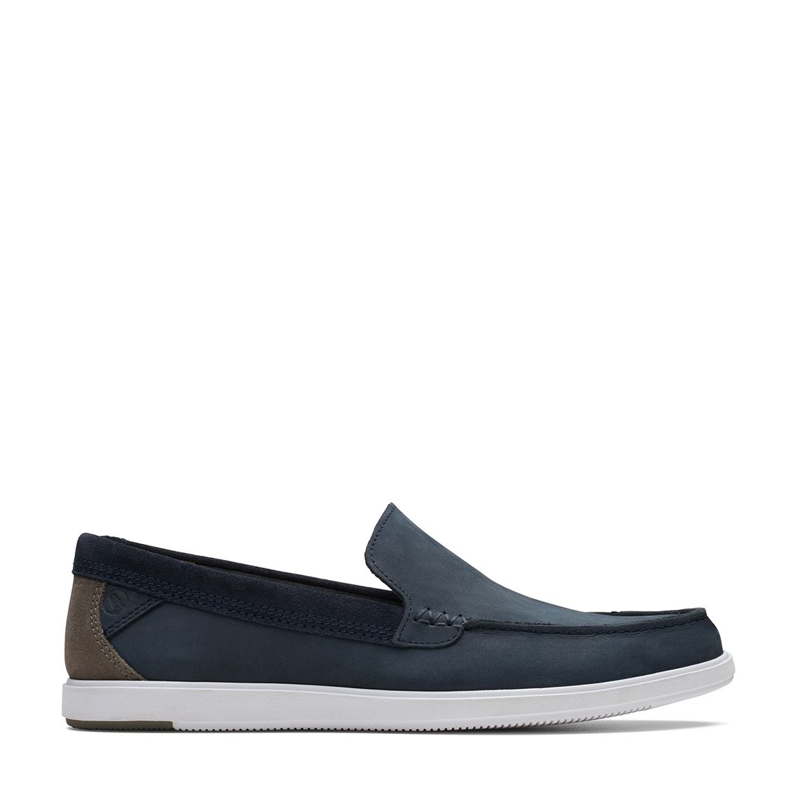 Men's Navy Nubuck Bratton Loafers main product photo