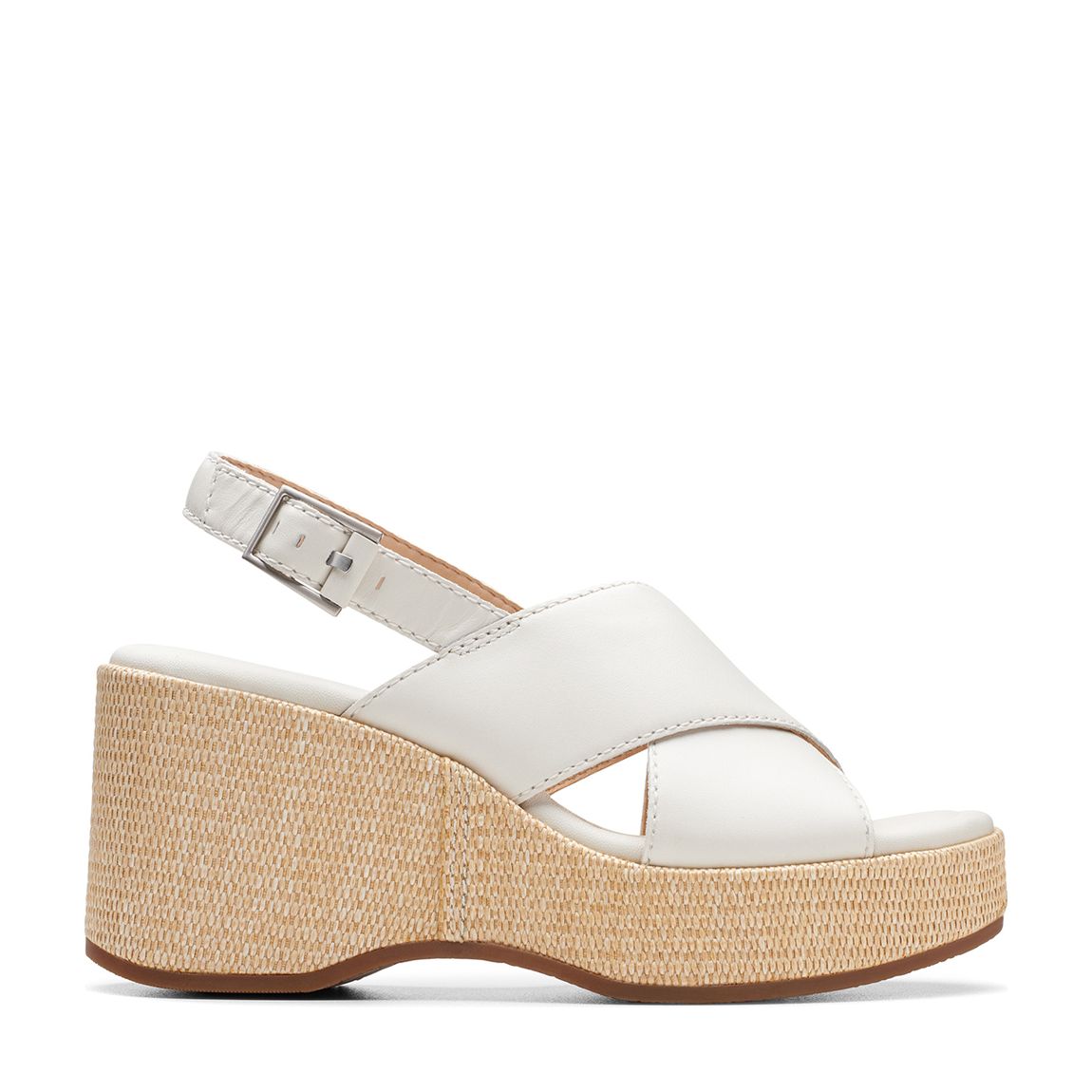 Women's Off White Manon Cove Leather Wedge Sandals main product photo