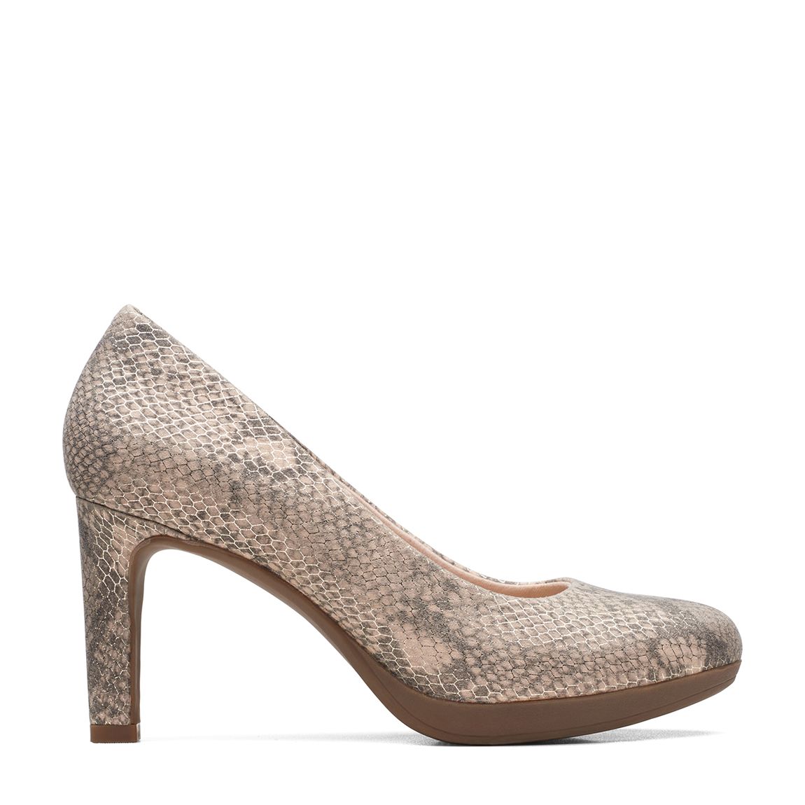Beige Metallic Ambyr Joy Court Shoe main product photo