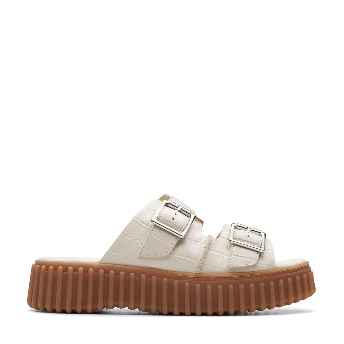 Women's Cream Torhill Slide Leather Sandals main product photo