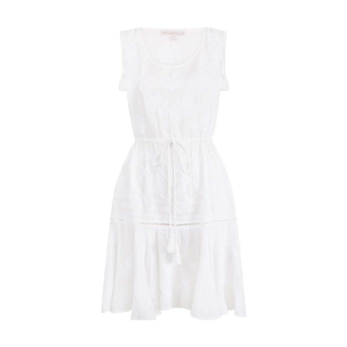 Ayana Dress White main product photo