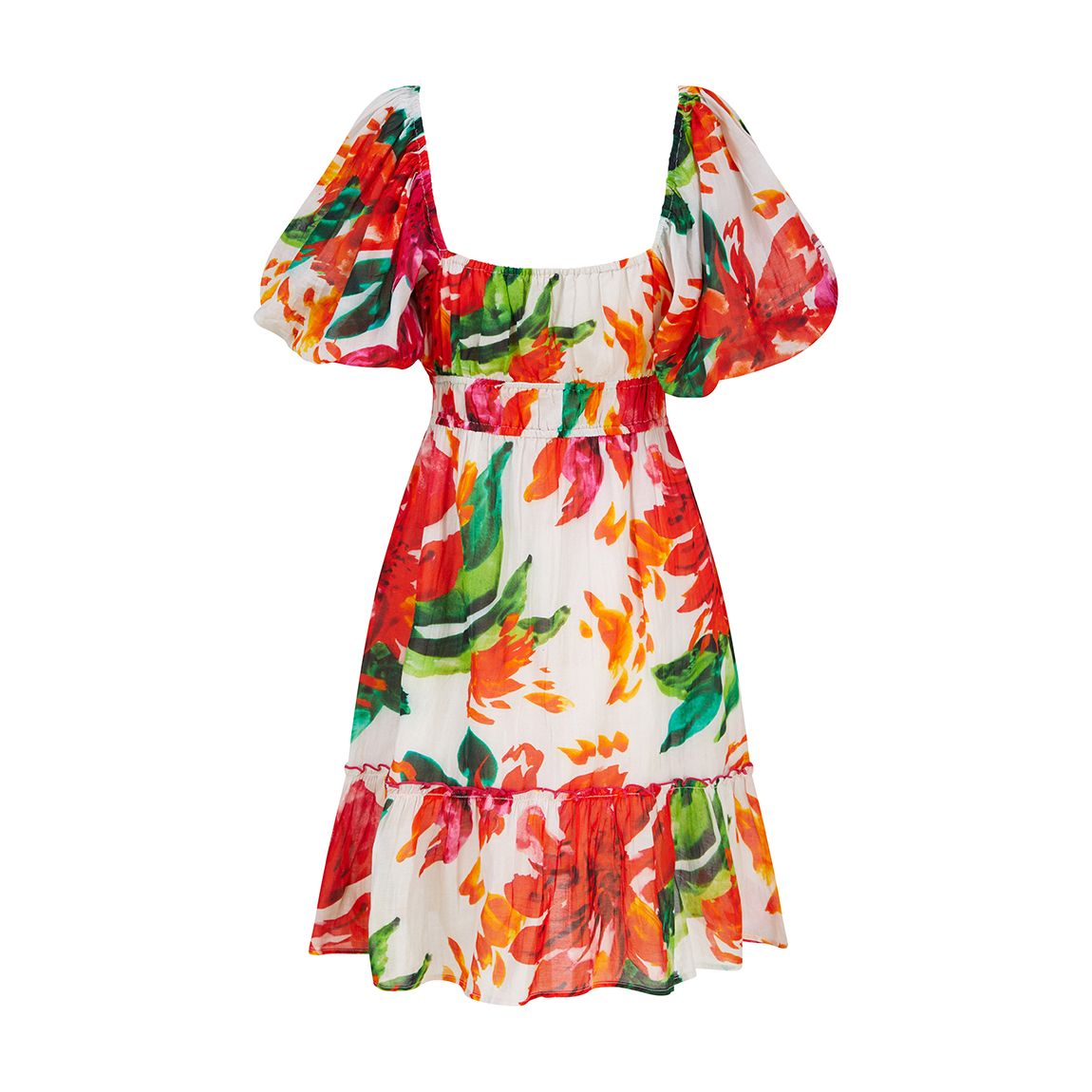 Raffi Dress Peony Splash main product photo