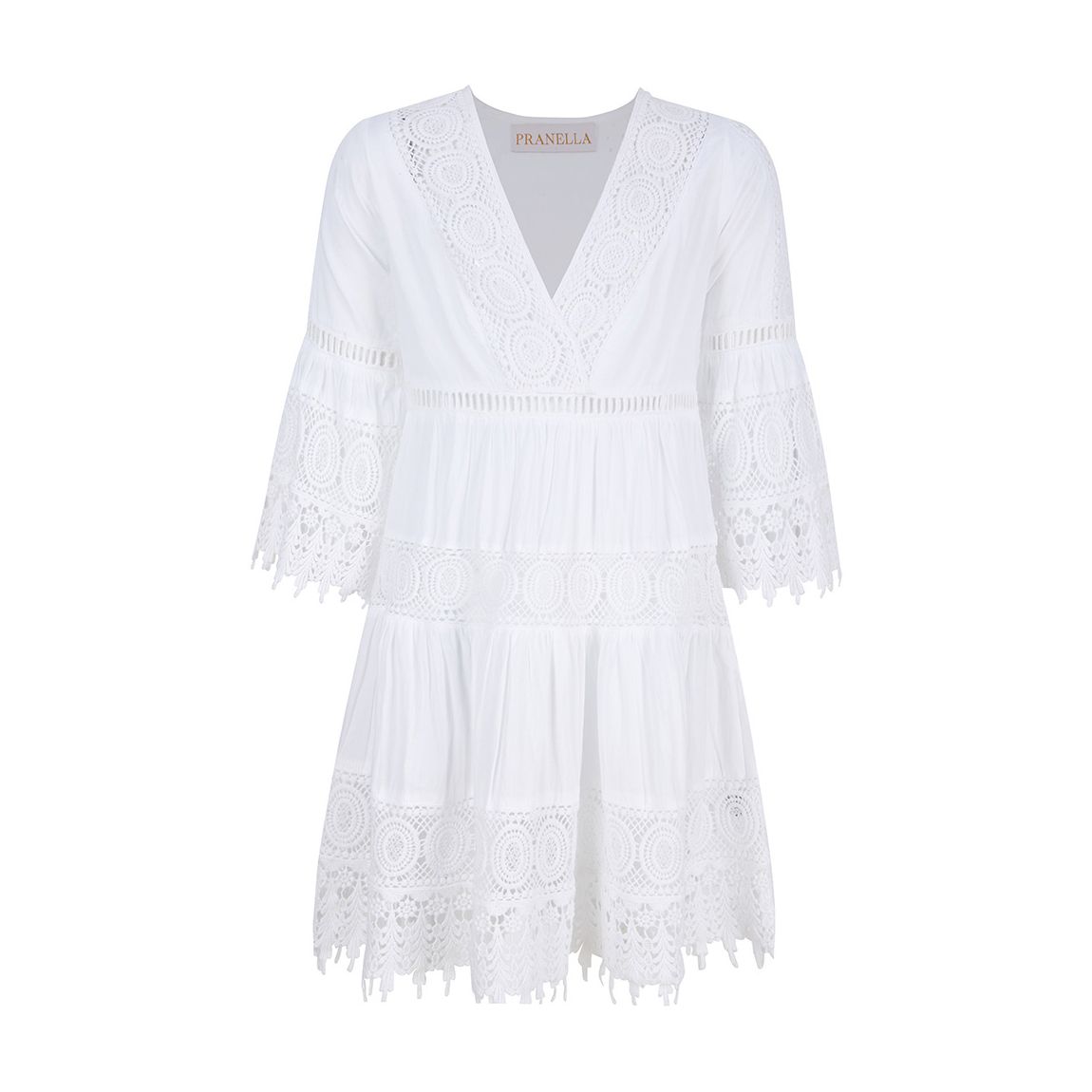 Reble Dress White main product photo