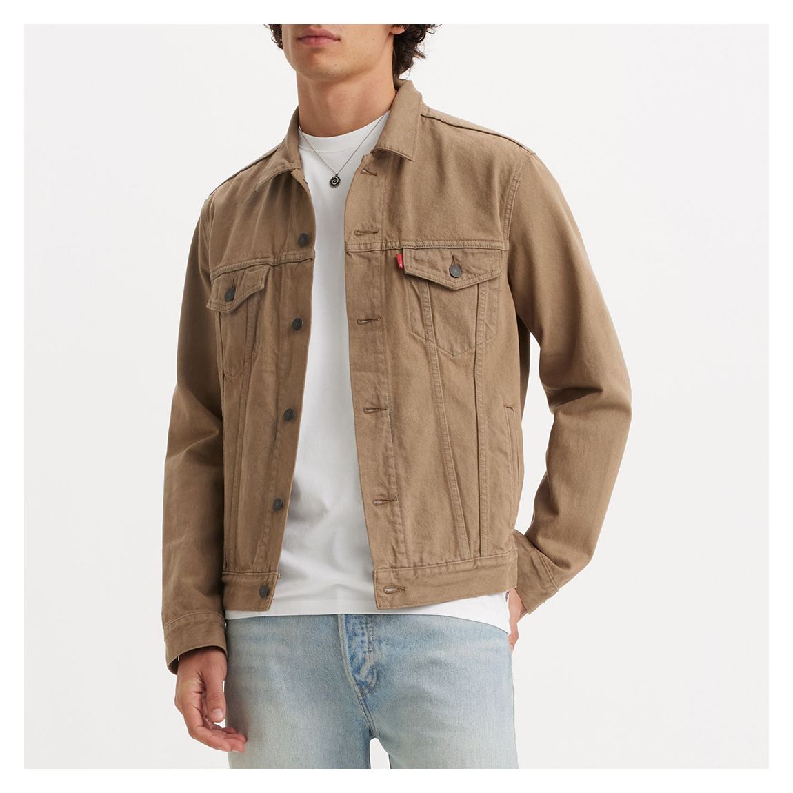 Brown Trucker Jacket main product photo