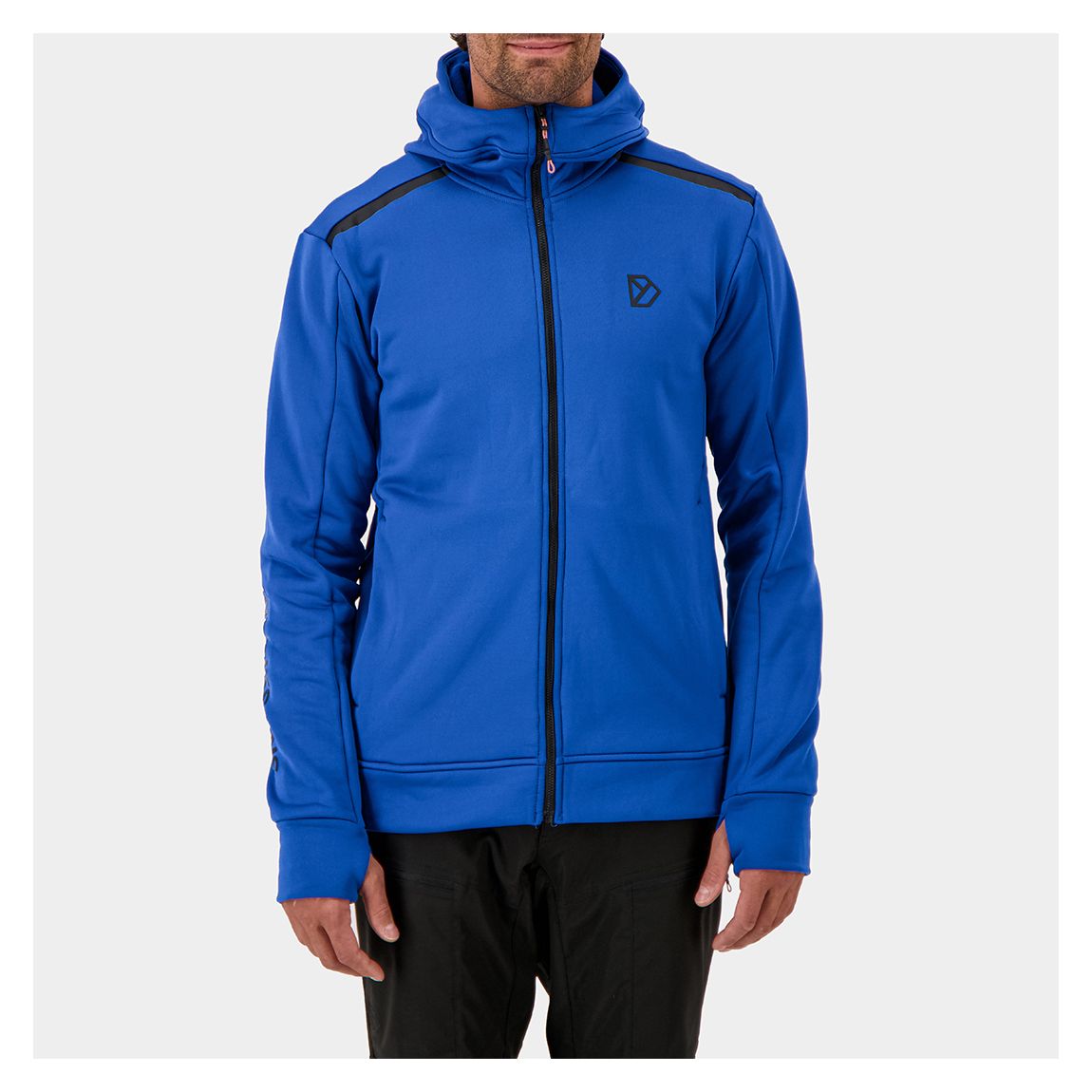 Electric Blue Acke Full Zip Fleece main product photo