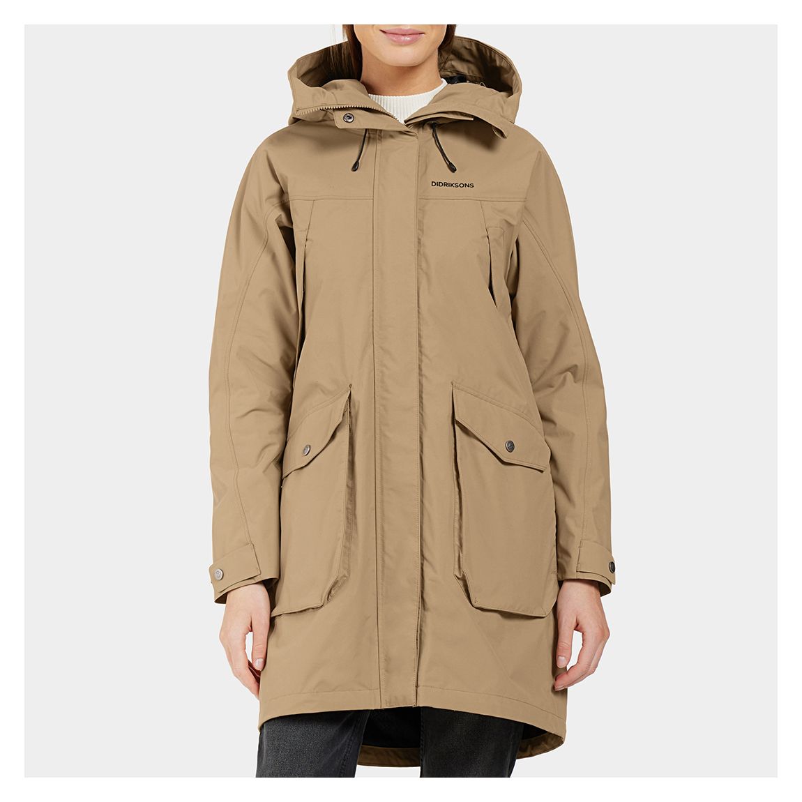 Tan Thelma Parka main product photo