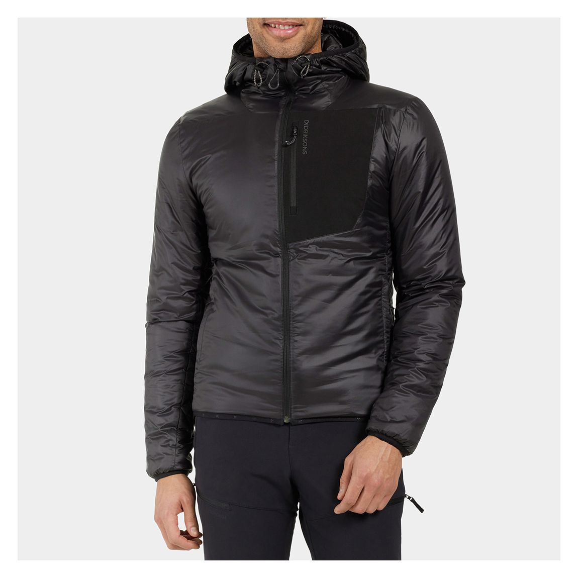 Black Sander Hooded Jacket main product photo