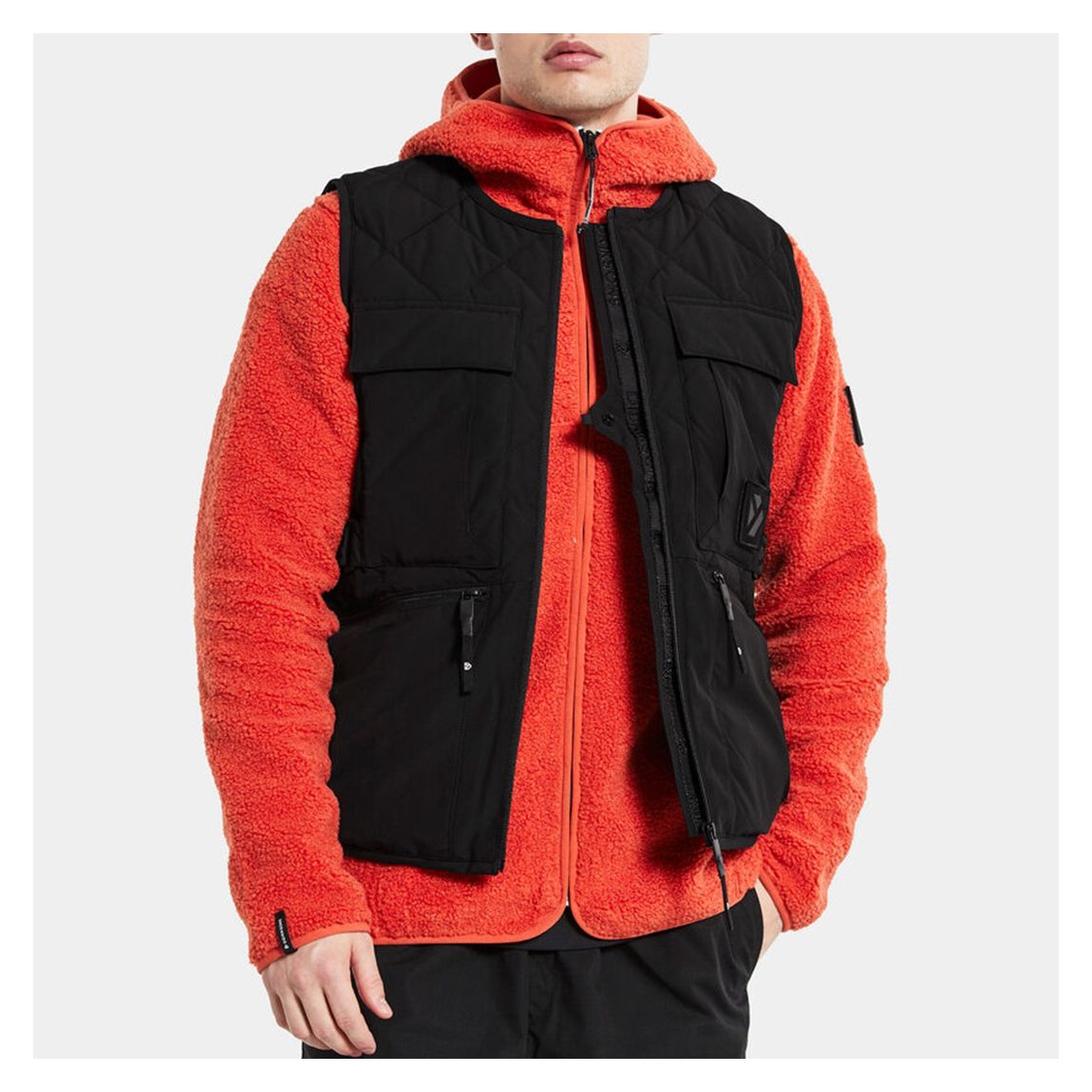 Black Elmer Vest main product photo