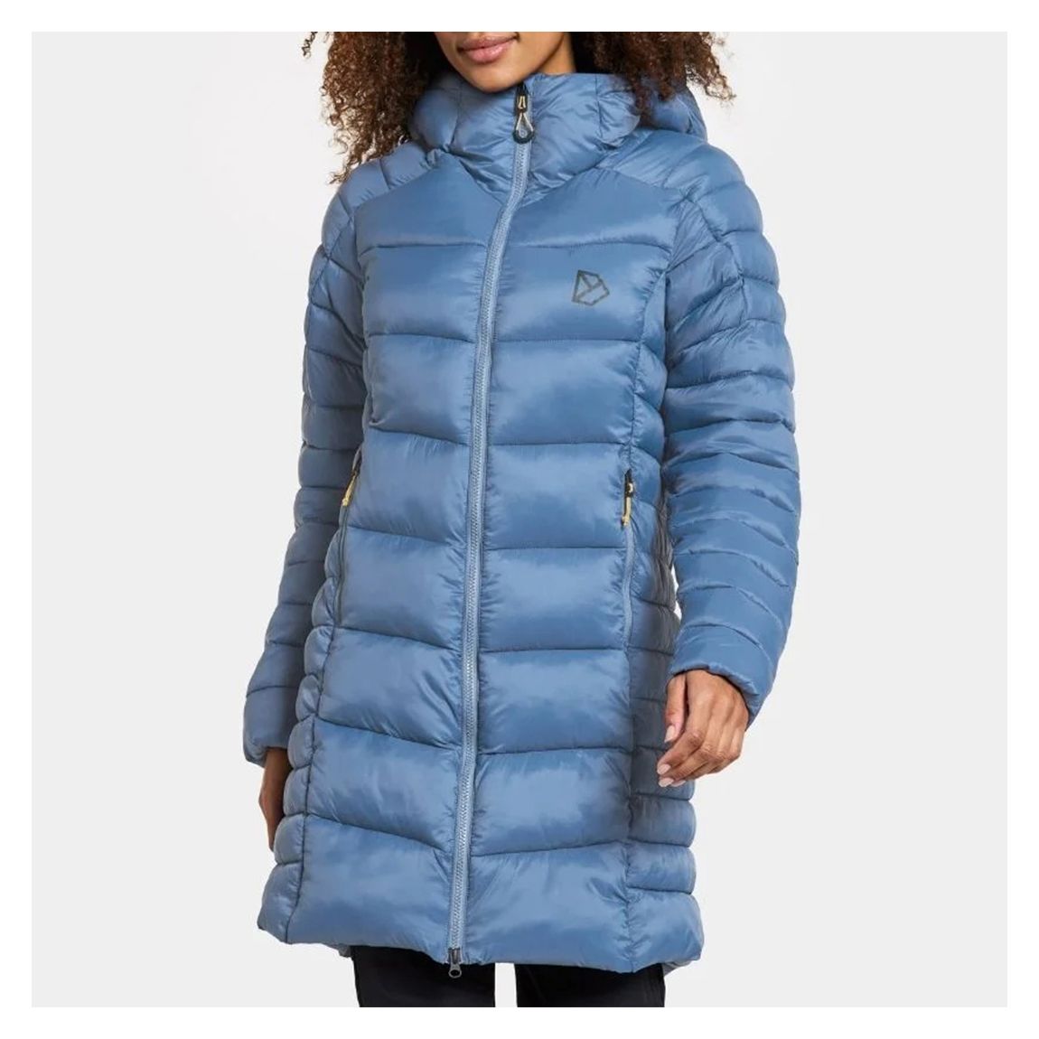 Ocean Blue Serina Puffer Parka main product photo