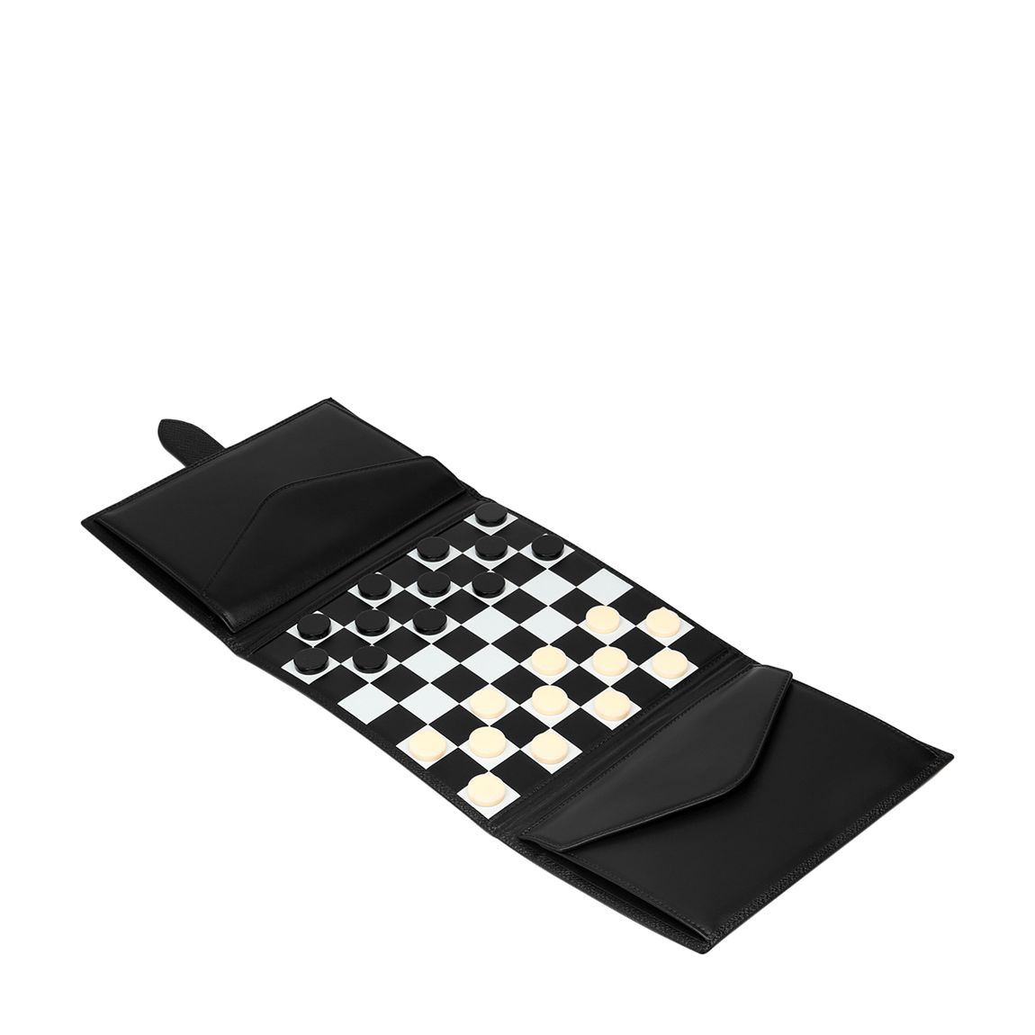 Black Travel Checkers Game main product photo