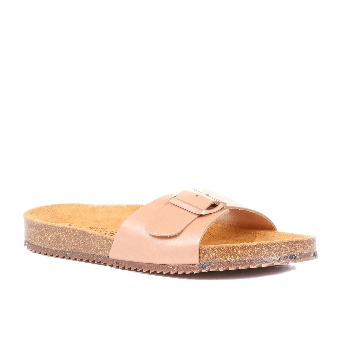 Sand Tandi Leather Flat Sandals main product photo