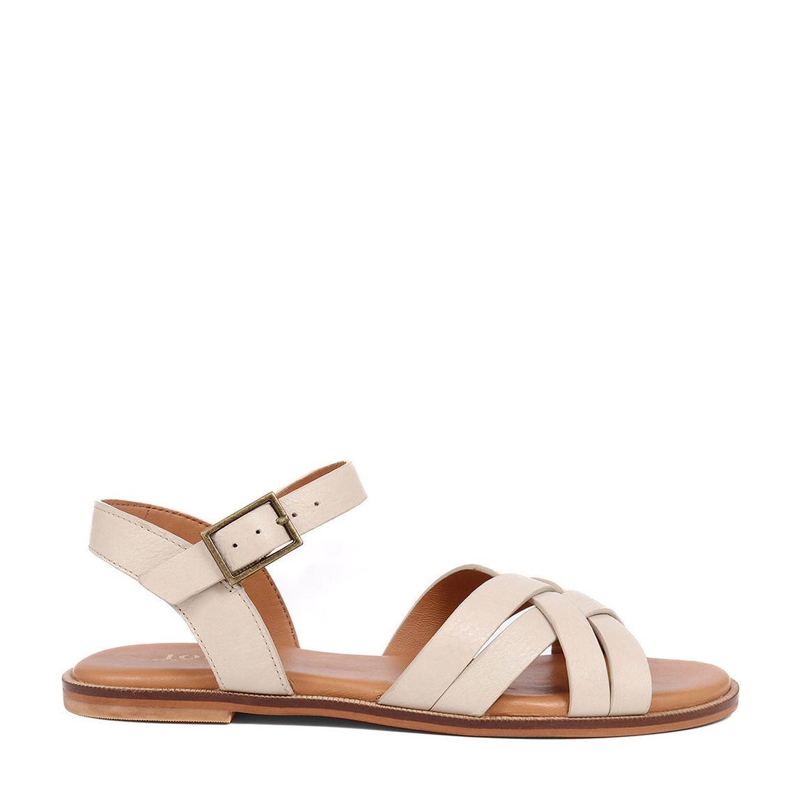 Off White Helena Strappy Flat Sandals main product photo