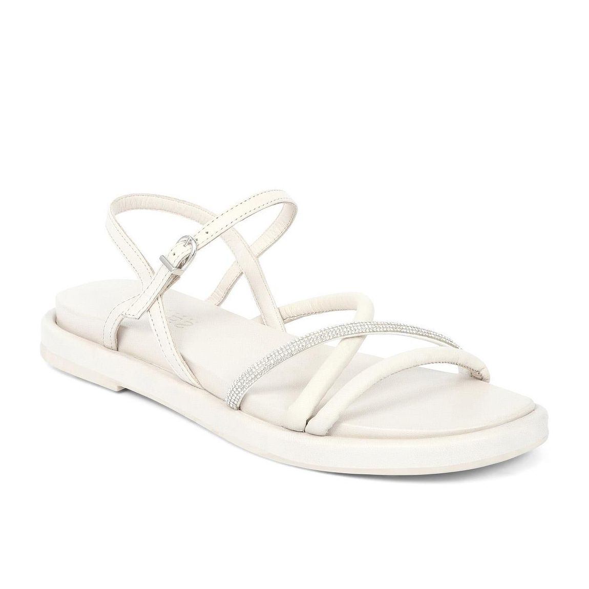 Women's White Mairead Strappy Flat Sandals main product photo