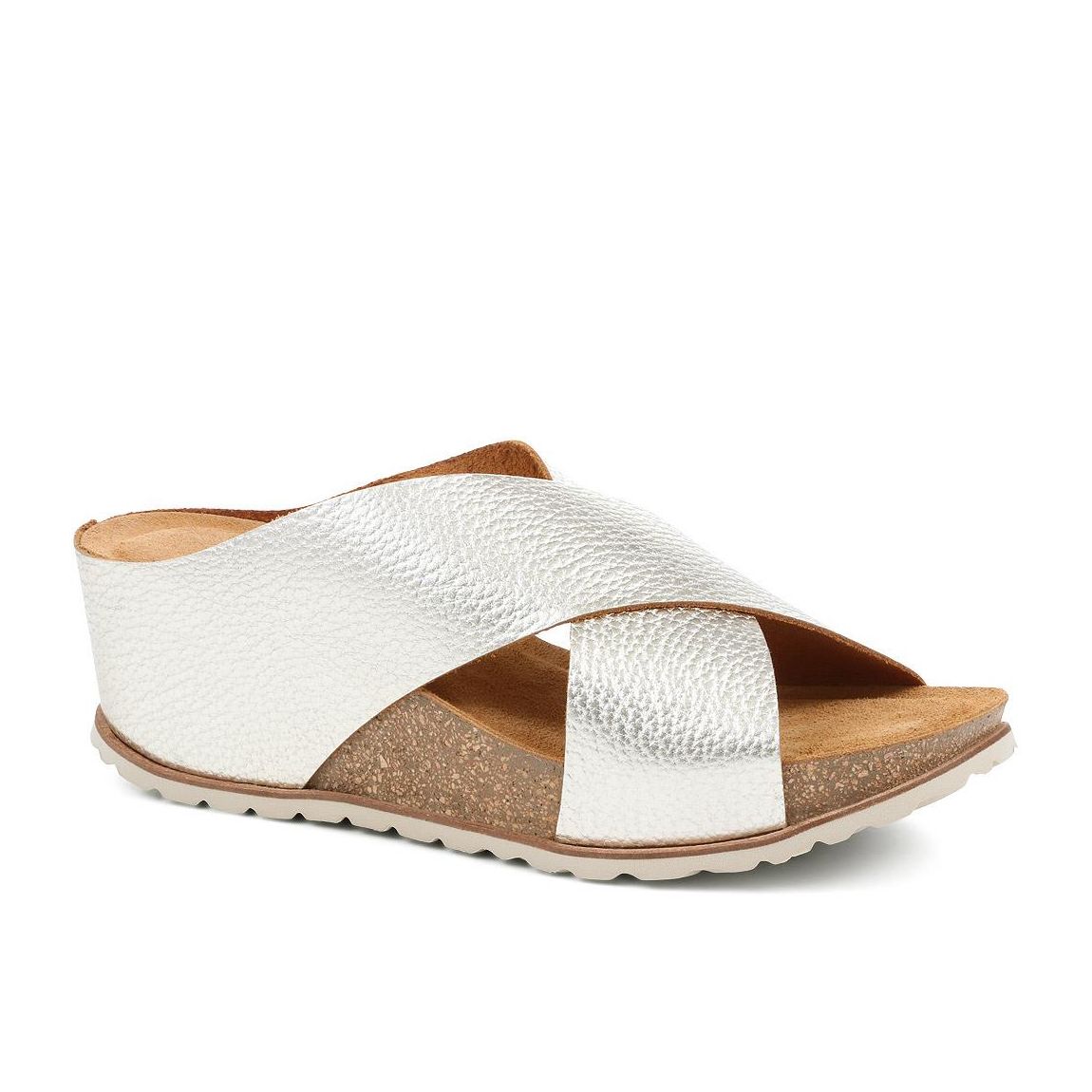 Gold Tansy Crossover Flat Mules main product photo