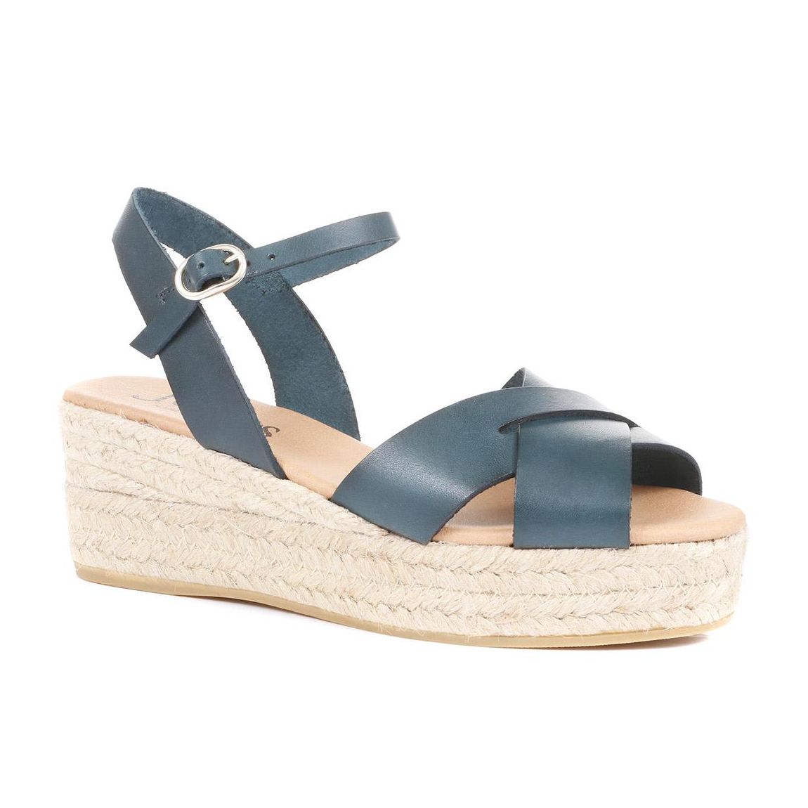 Women's Green Alaina Wedge Espadrilles main product photo
