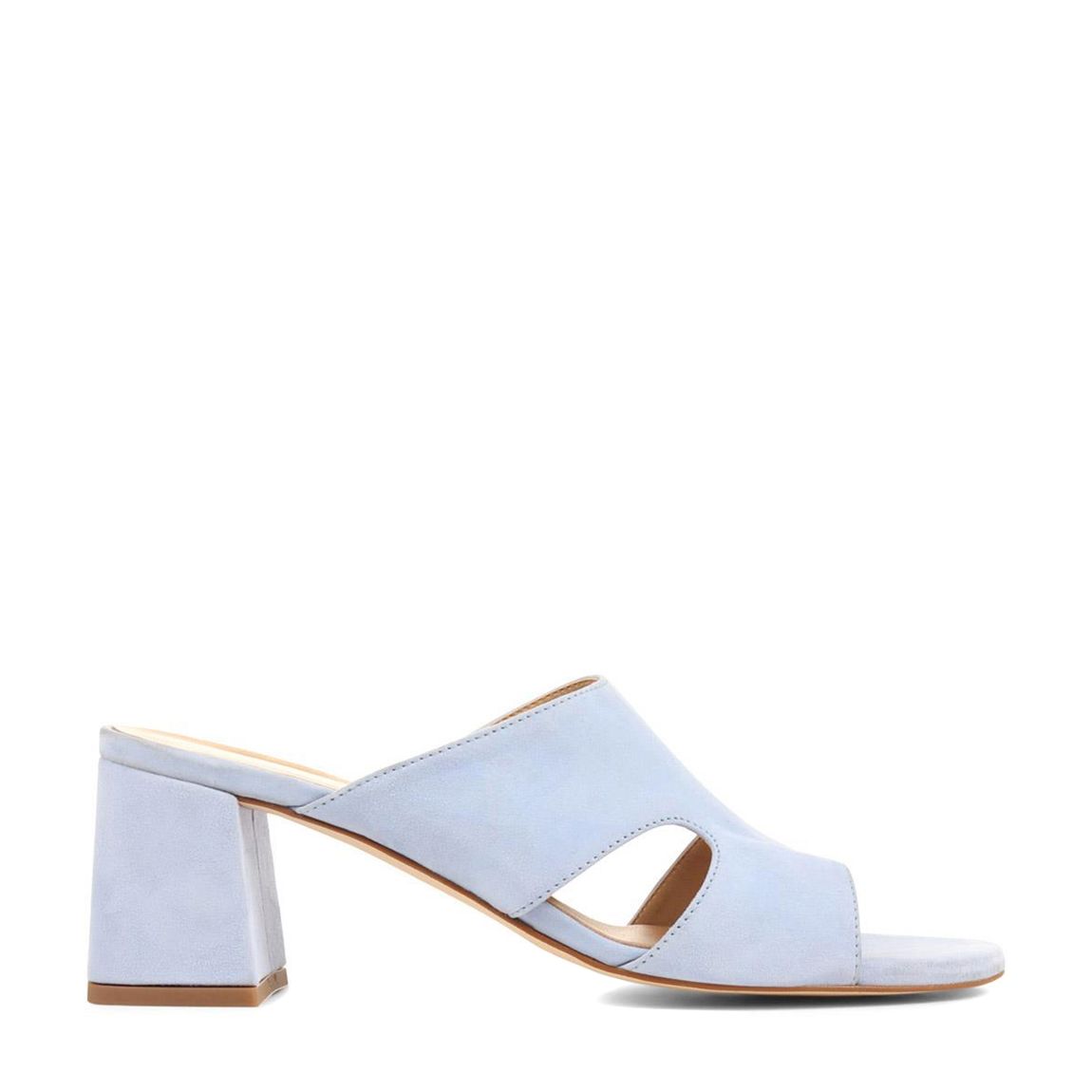 Women's Blue Kennedi Heeled Mules main product photo