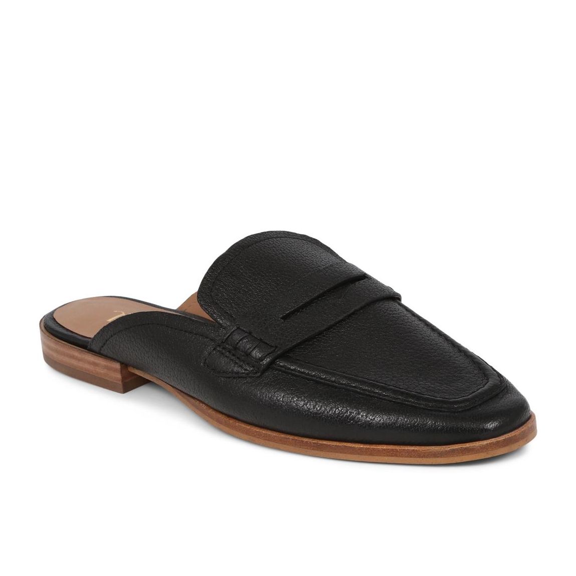 Black Jola Slip On Flat Mules main product photo