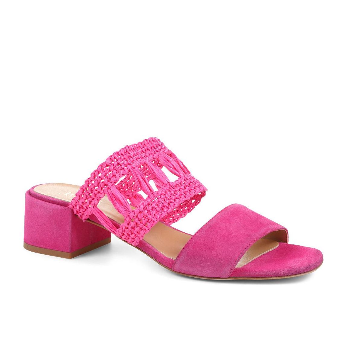 Women's Pink Kimora Heeled Mules main product photo