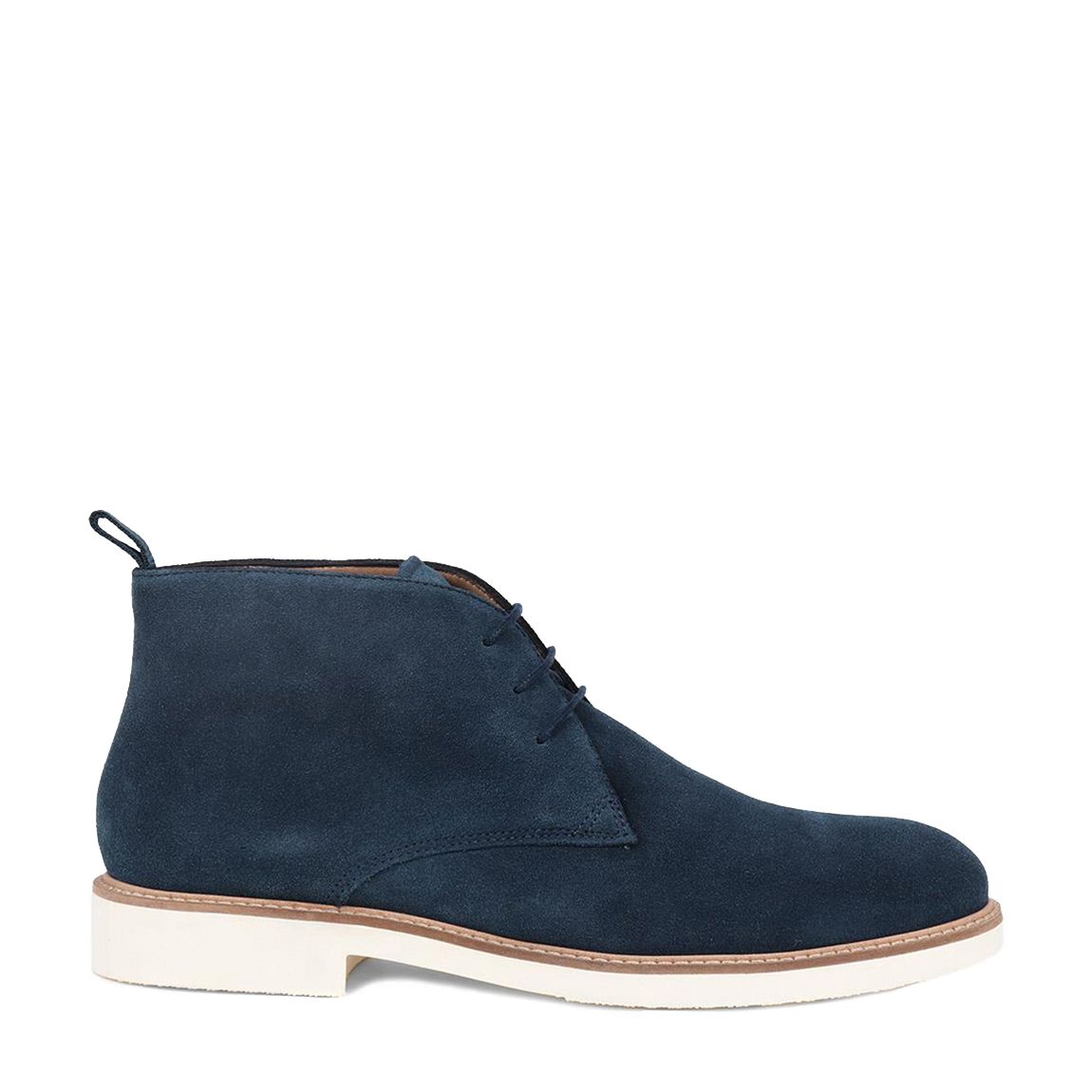 Men's Blue Deacon Spring Leather Chukka Boots main product photo