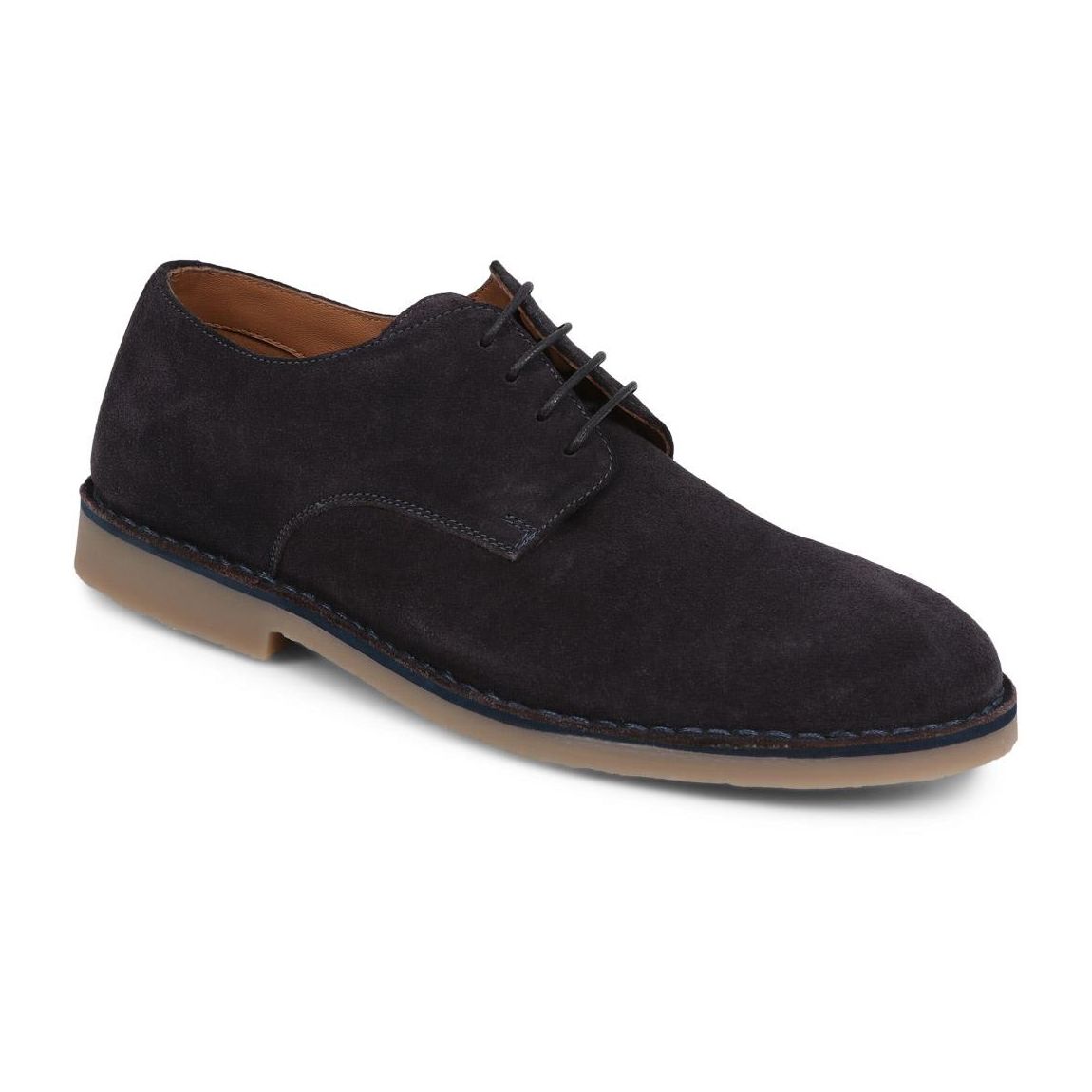 Men's Navy Kaspar Suede Formal Shoes main product photo