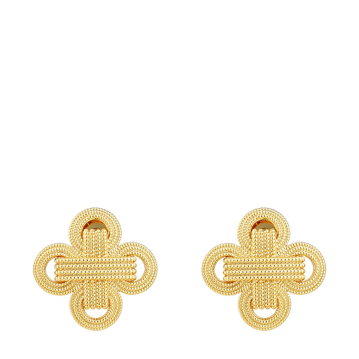 Gold "Bordeaux Baubles" Earrings main product photo