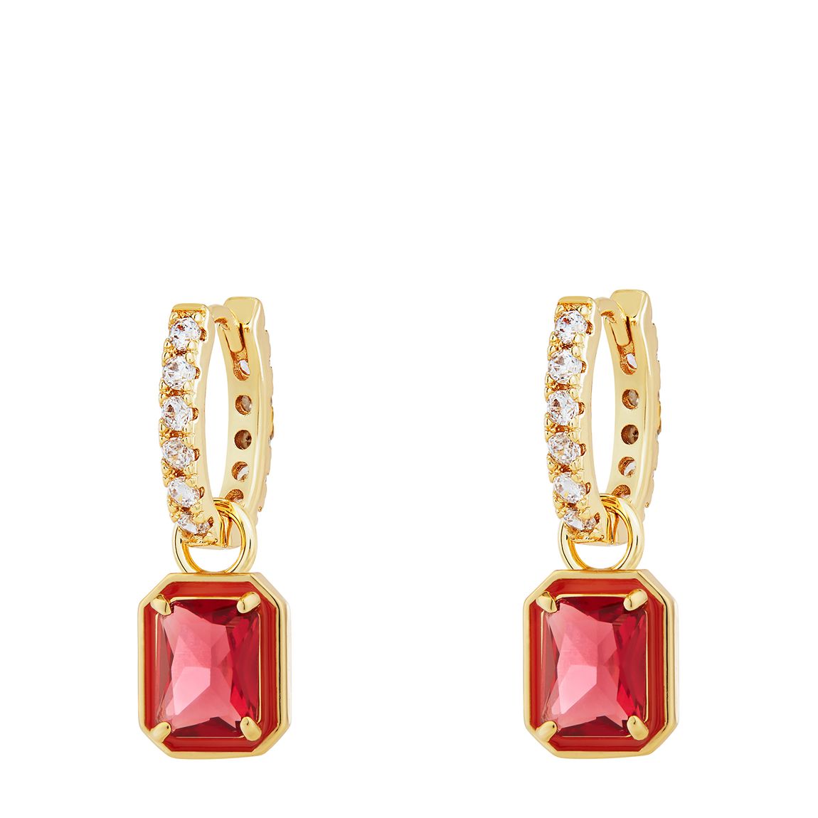 Red "The Royal" Earrings main product photo