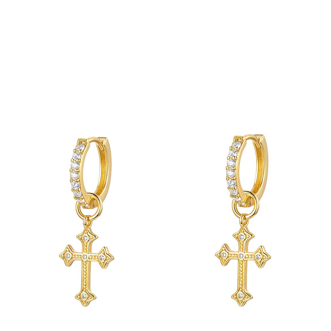 Gold "The Duomo" Earrings main product photo