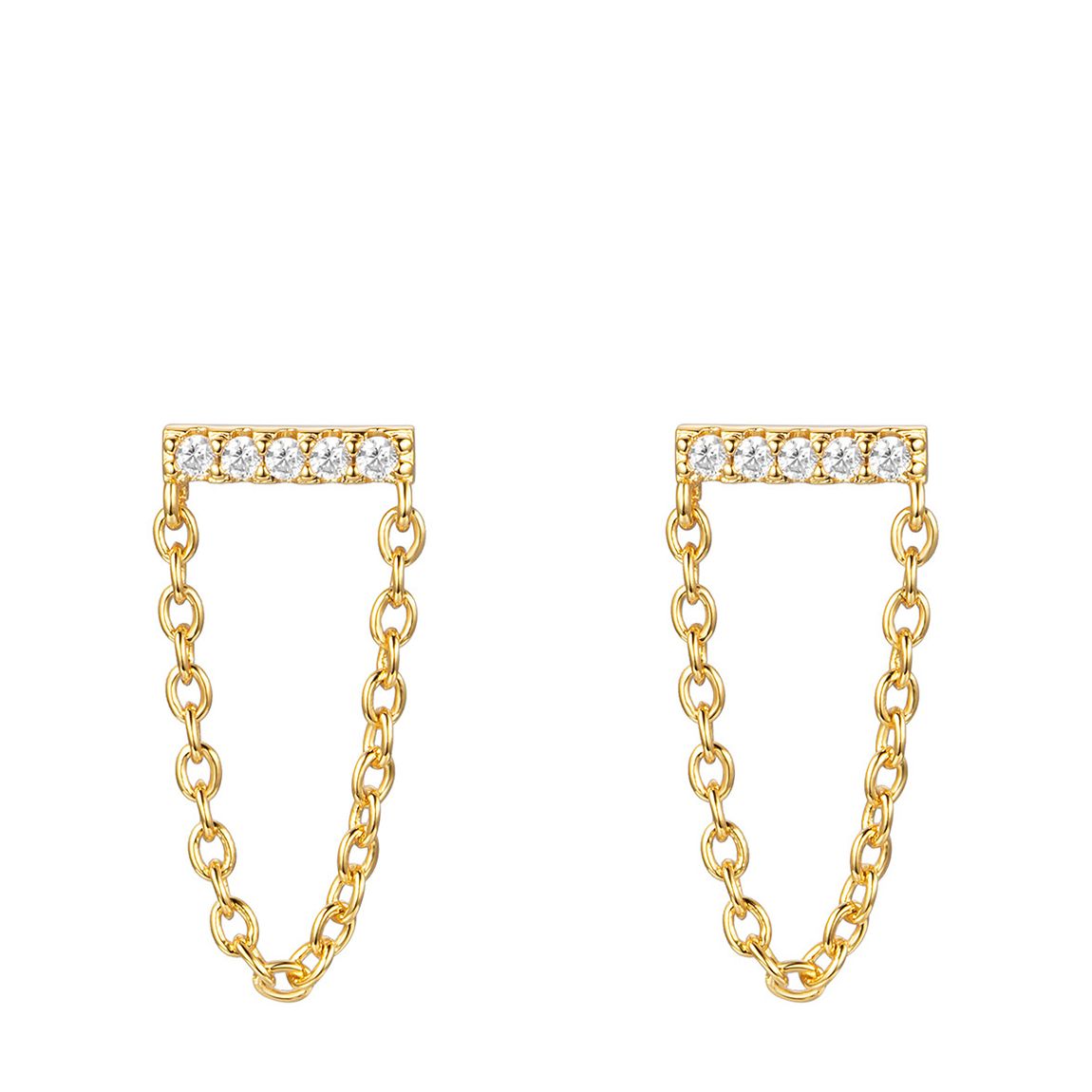 Gold "The San Francisco" Earrings main product photo