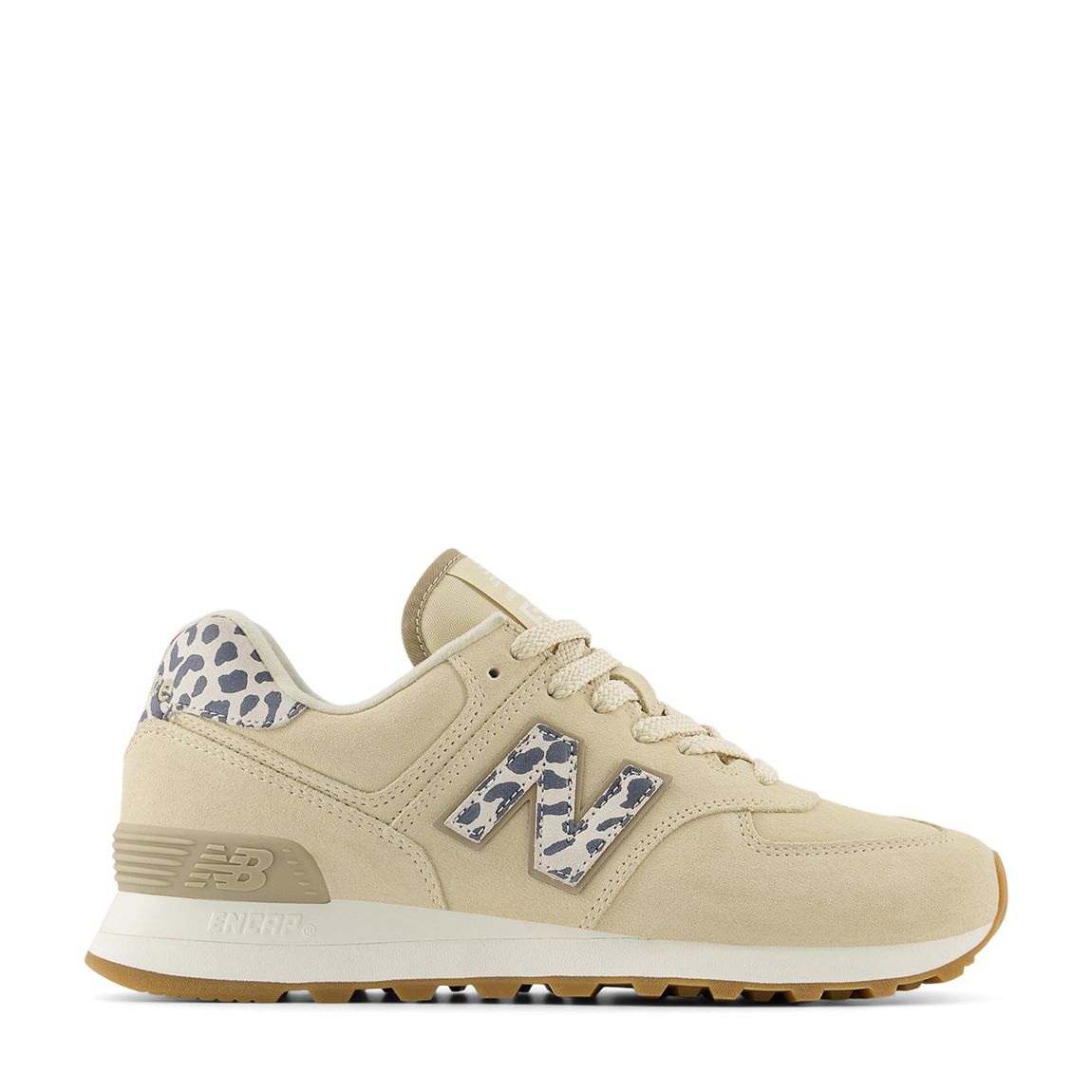 Women's Beige/Zebra Print 574 Trainers main product photo