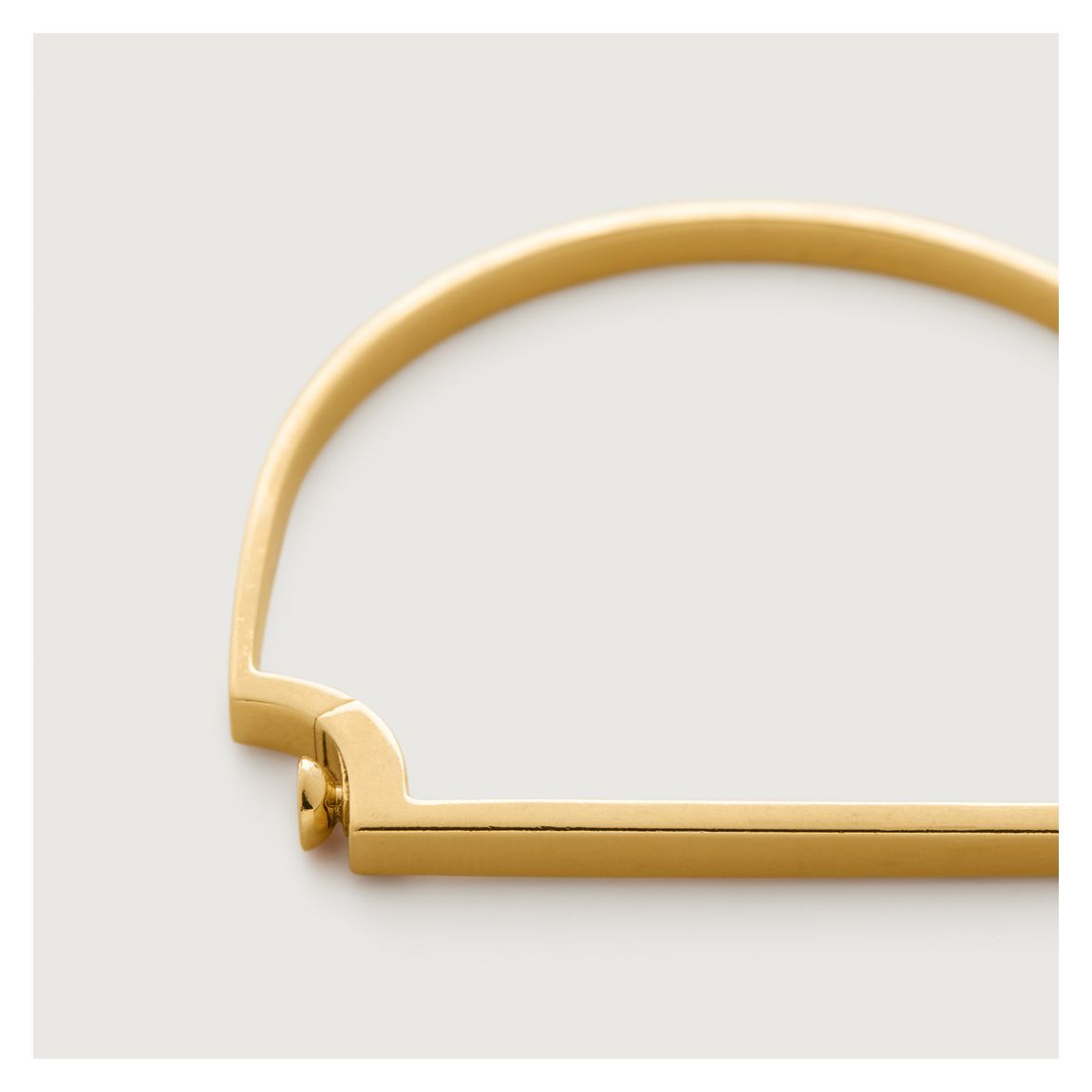 Gold Plated Signature Thin Bangle main product photo
