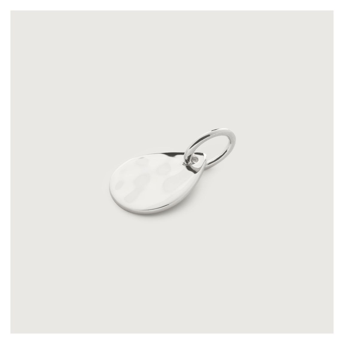 Silver Ziggy Mini Petal Pendant Charm main product photo