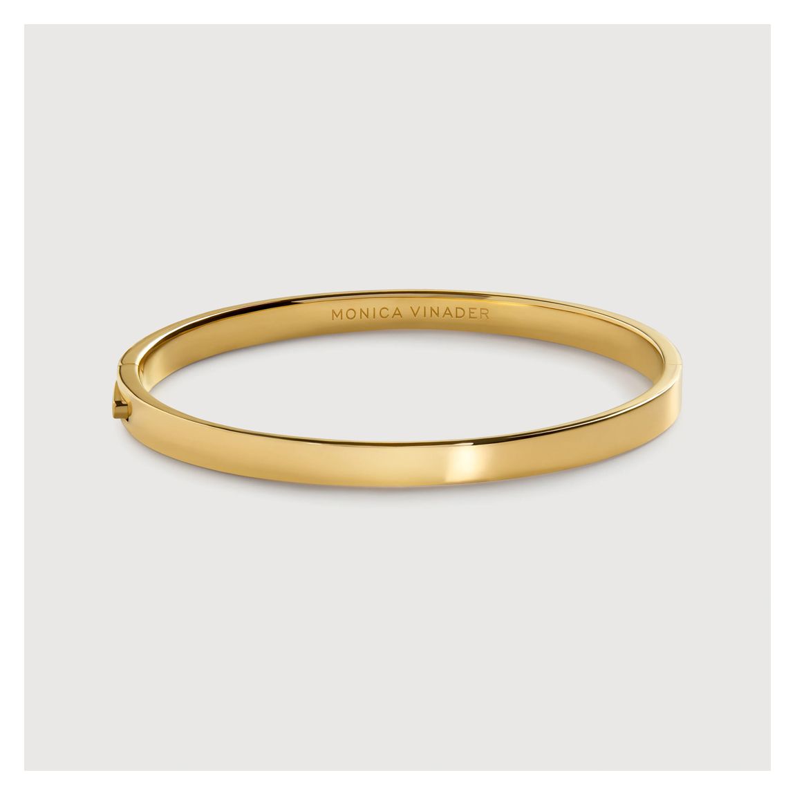Gold Plated Essential Bangle main product photo