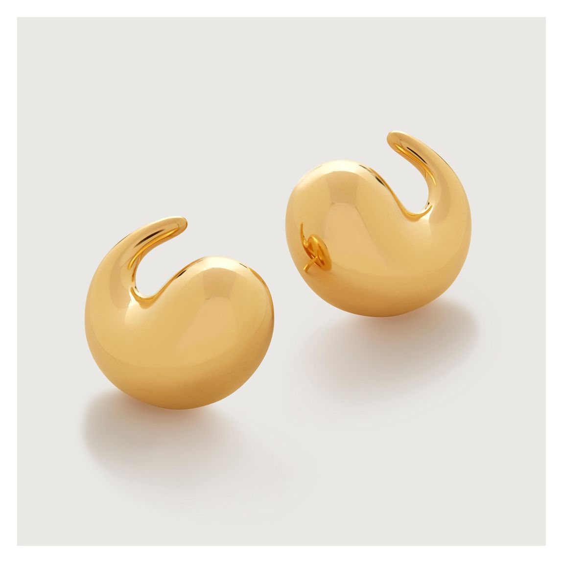 Gold Nura Wrap Earrings main product photo