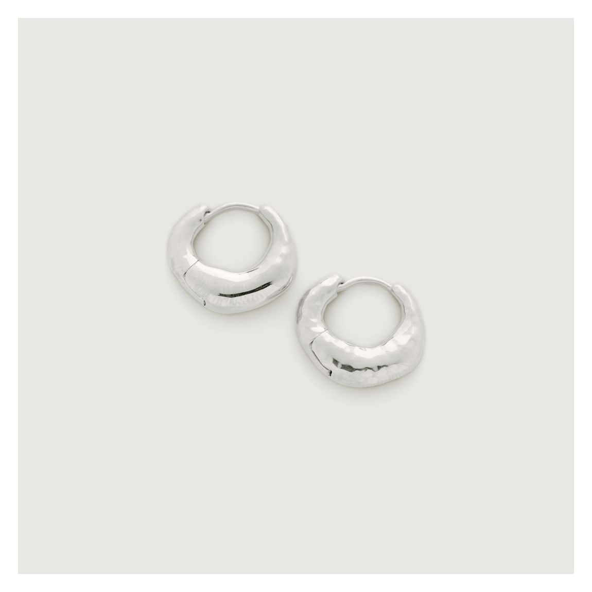 Gold Deia Huggie Earrings main product photo