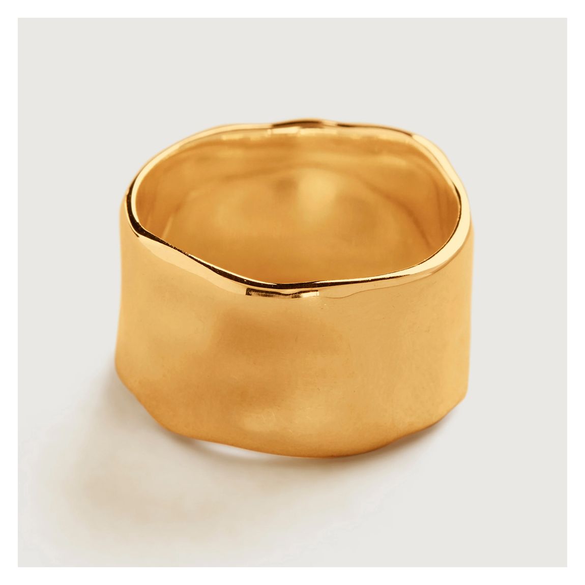 Gold Siren Muse Wide Ring main product photo