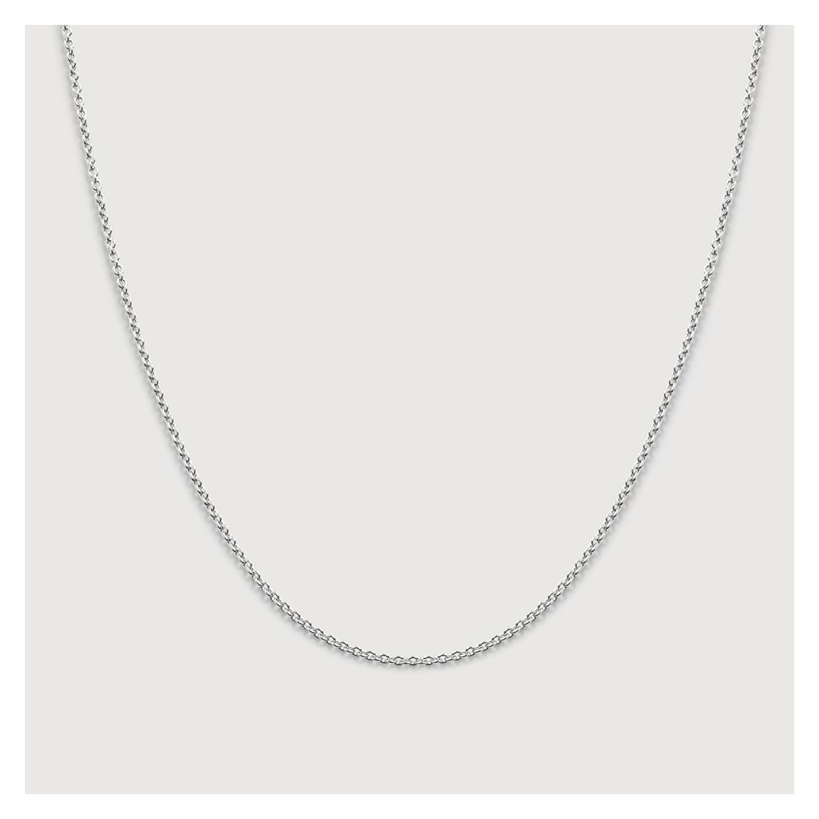 Sterling Silver Fine Chain Necklace main product photo