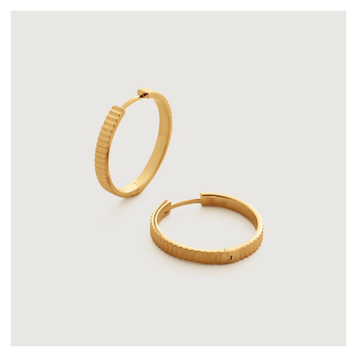 Gold Disco Small Hoop Earrings main product photo