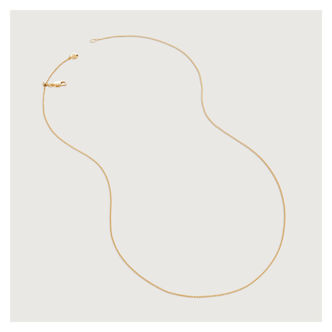 Gold Vermeil Fine Chain Necklace main product photo