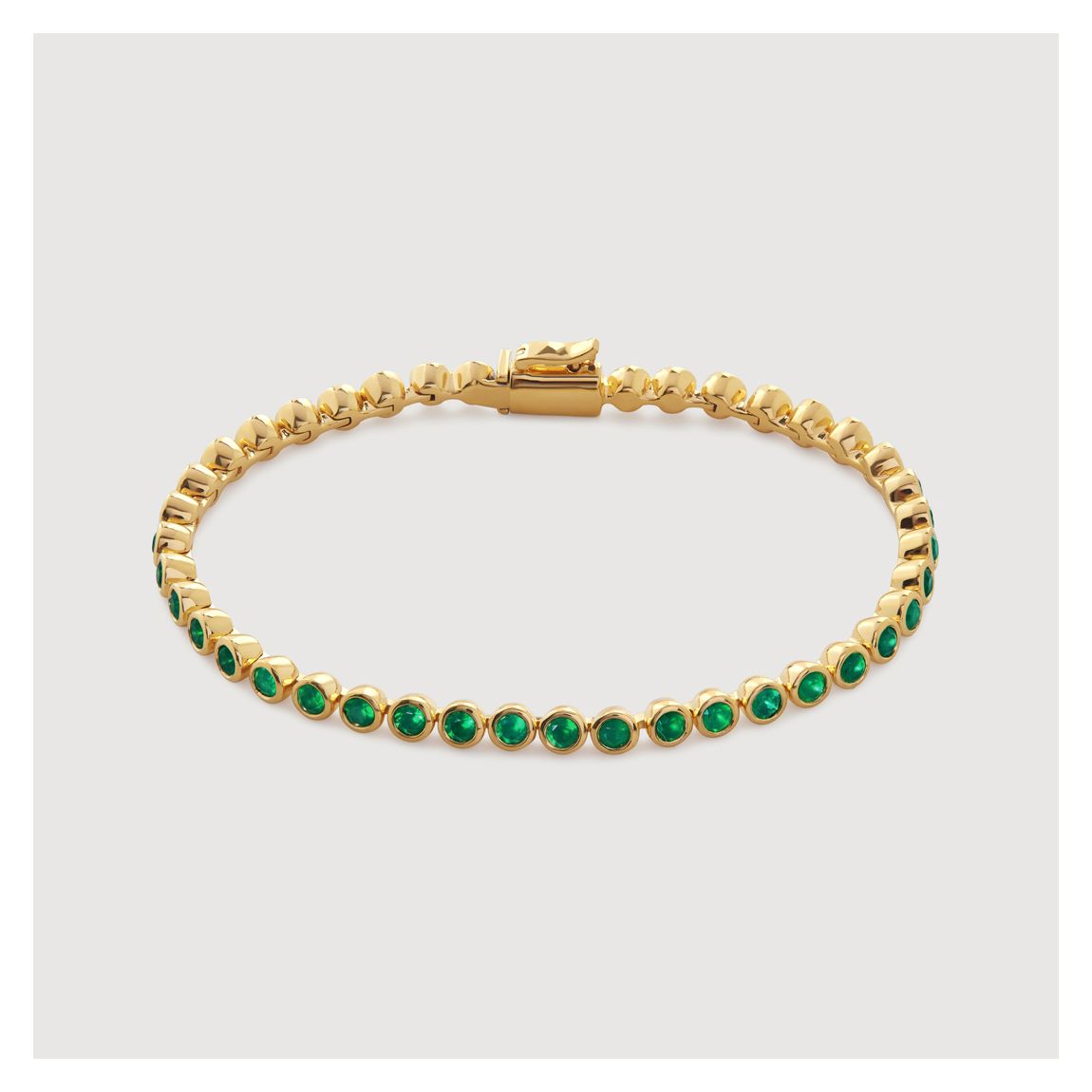 Green Onyx Gemstone Essential Tennis Bracelet main product photo