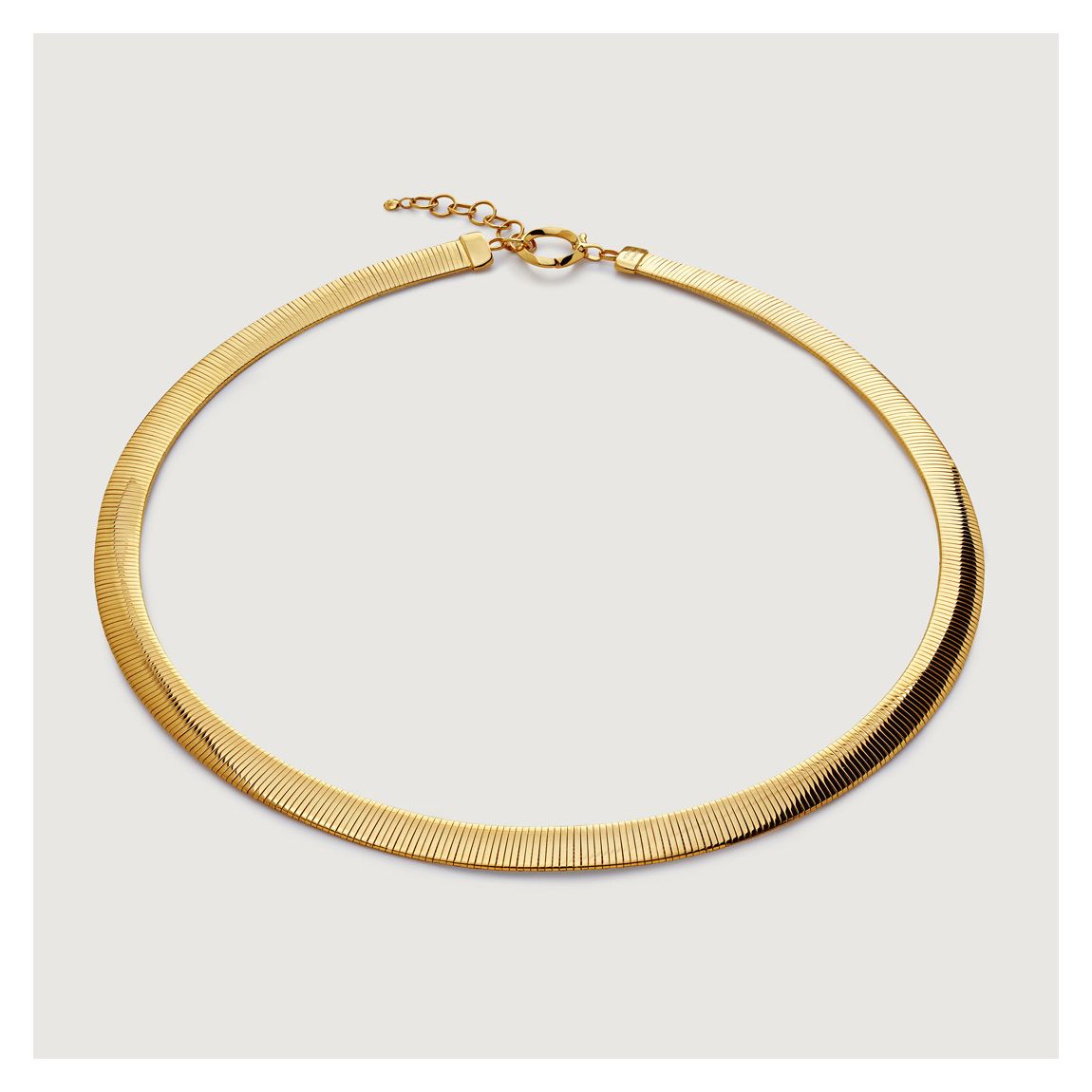 Gold Plated Power Collar Necklace main product photo