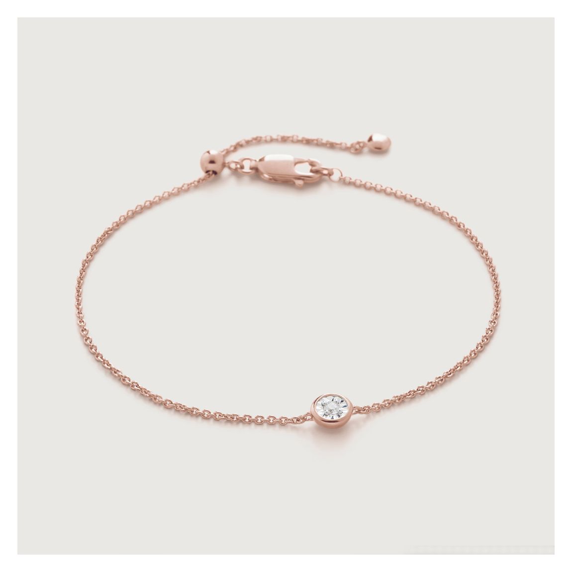 Rose Gold Diamond Essential Bracelet main product photo