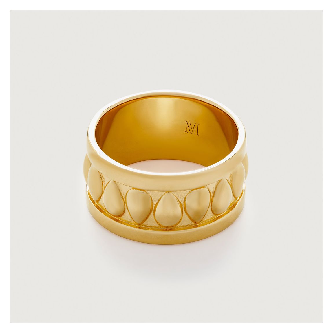 Gold Plated Juno Band Ring main product photo