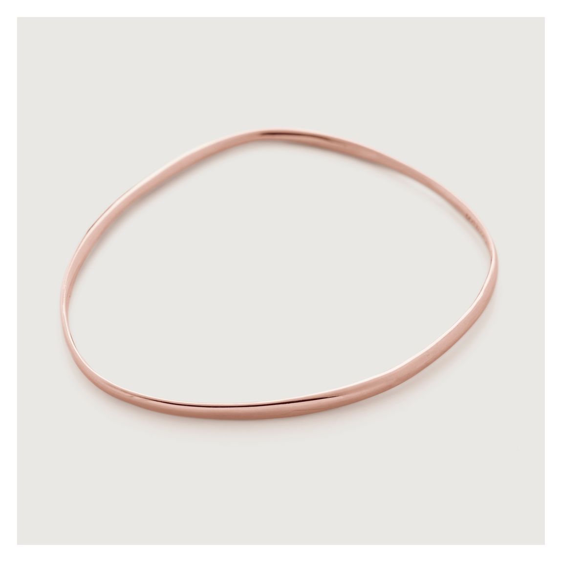 Rose Gold Nura Reef Bangle main product photo
