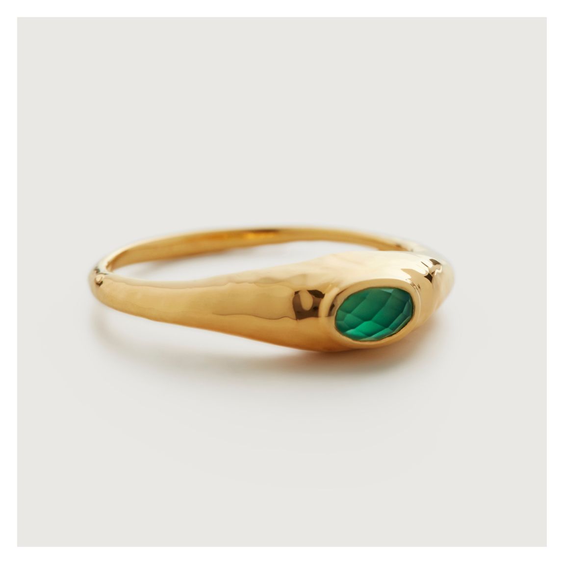 Gold Deia Gemstone Ring main product photo