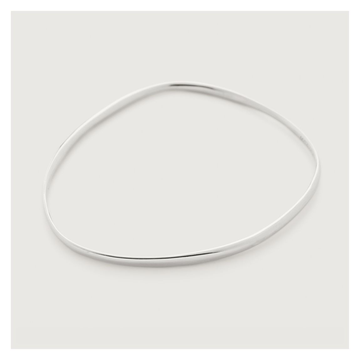 Silver Nura Reef Bangle main product photo