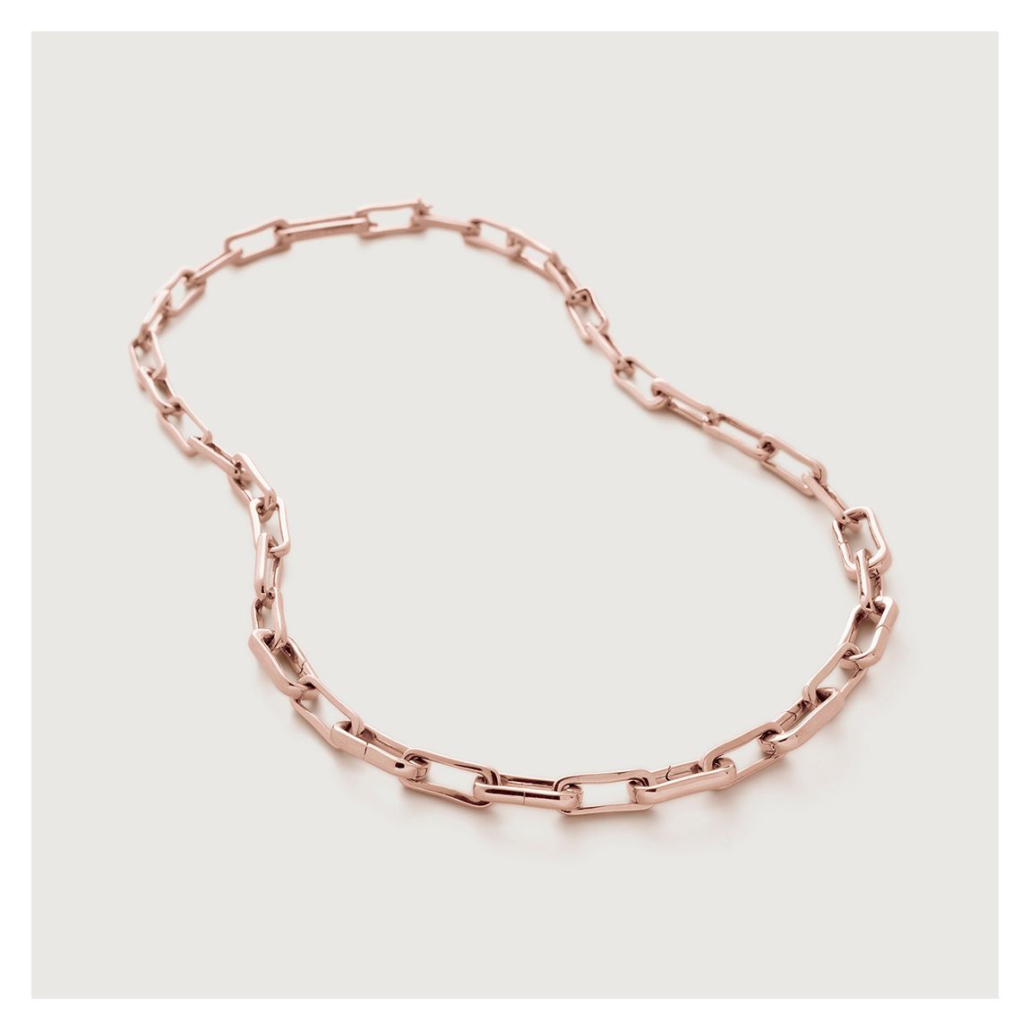 Rose Gold Alta Capture Charm Necklace main product photo