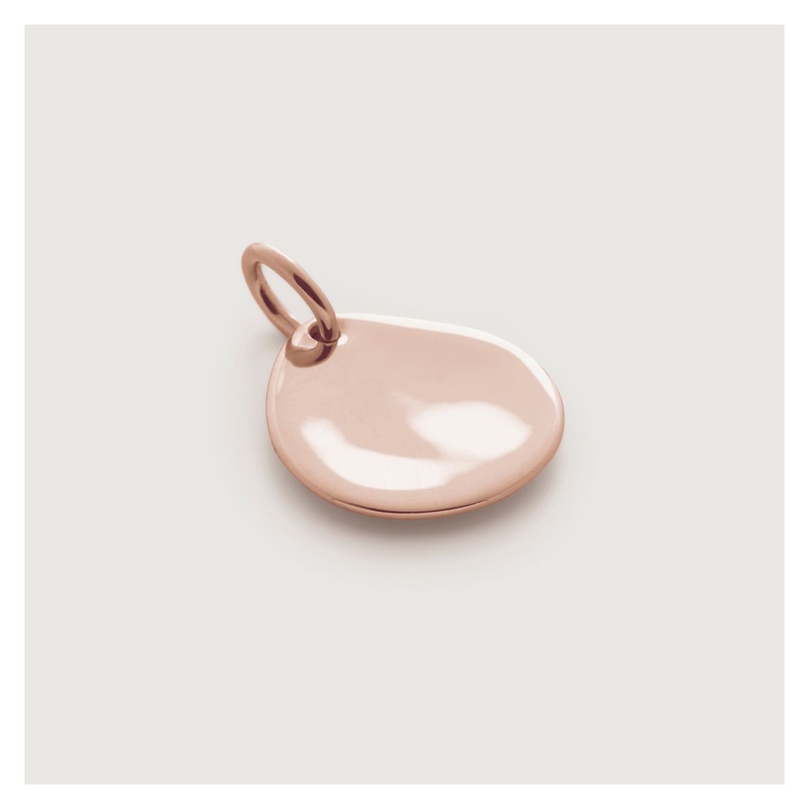 Rose Quartz Siren Small Pendant Charm main product photo