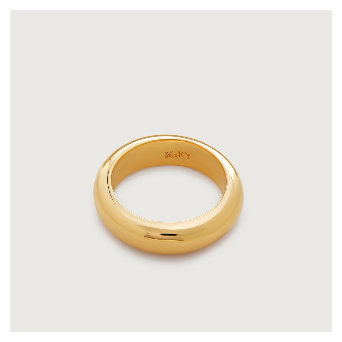 Gold Plated Kate Young Stacking Ring main product photo