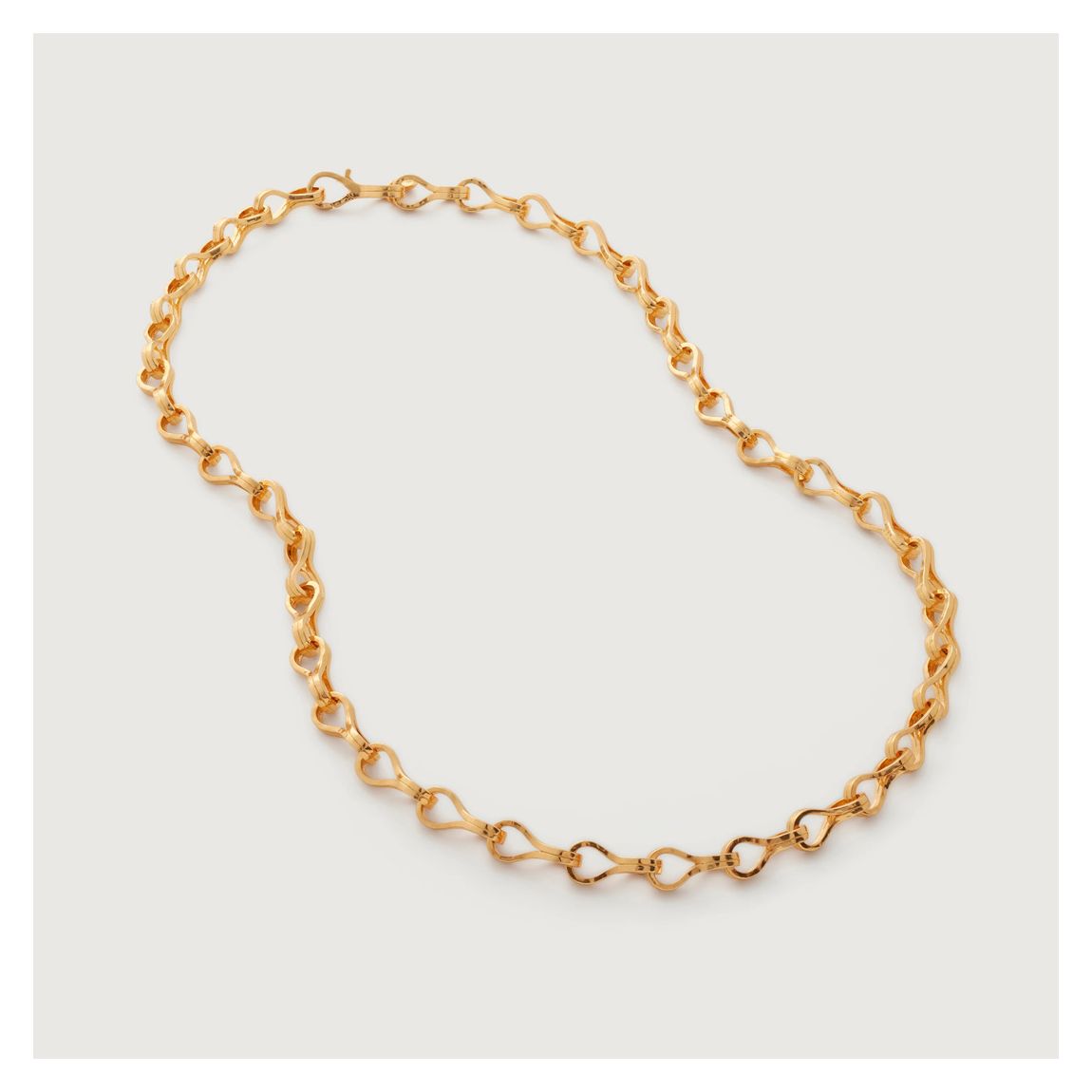 Gold Infinity Link Necklace main product photo